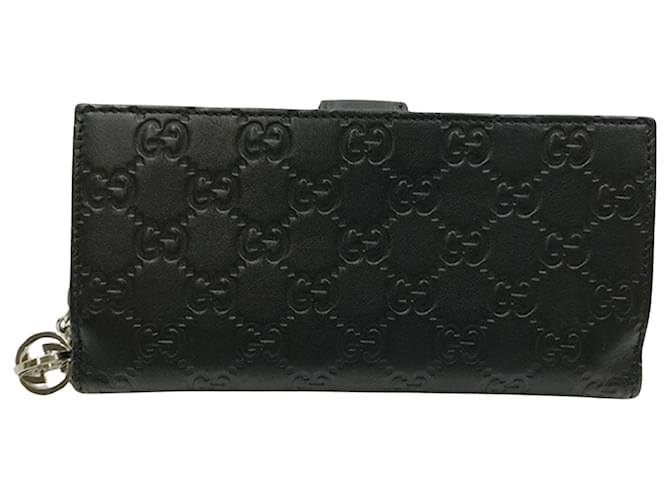 Gucci Guccissima Black Leather  ref.1221392