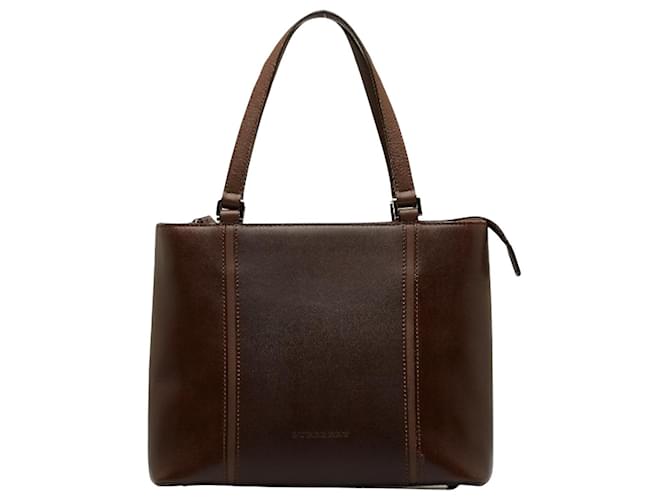 BURBERRY Brown Leather  ref.1221403