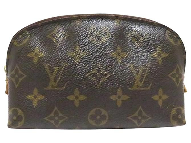 Louis Vuitton cosmetic pouch Brown Cloth  ref.1221523