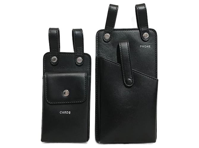 FENDI  Purses, wallets & cases T.  leather Black  ref.1221730