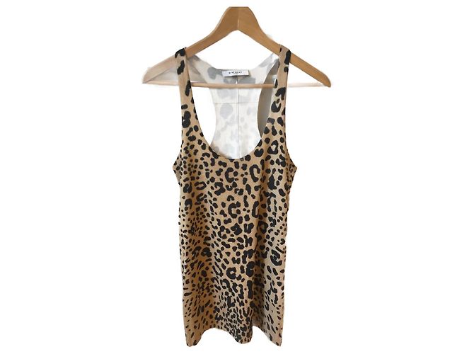 GIVENCHY Tops T.International XS Viscose Beige