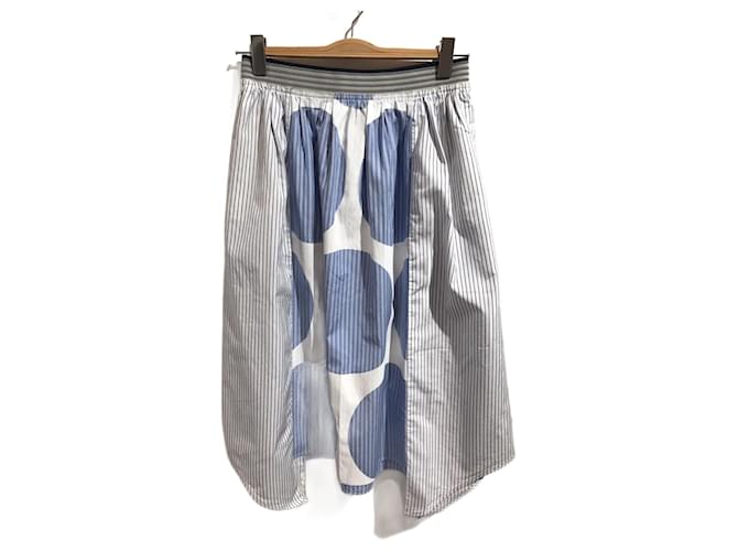 Stella Mc Cartney STELLA MCCARTNEY  Skirts T.it 40 cotton Blue  ref.1221747