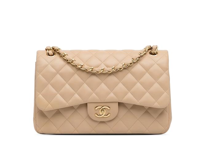 CHANEL Sacs à mainCuir Marron  ref.1221760