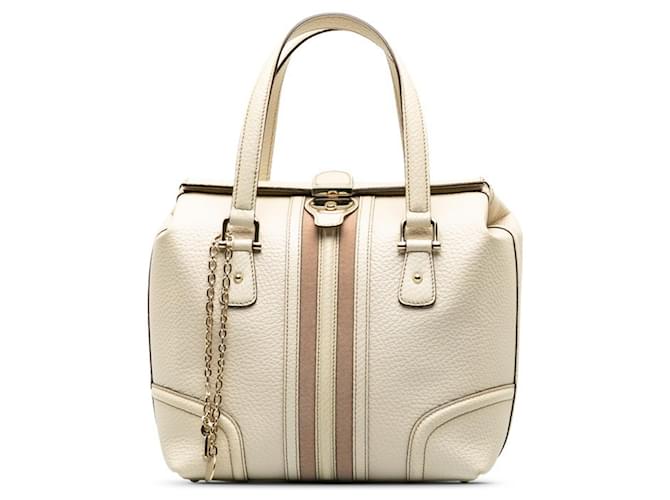 Gucci -- White Leather  ref.1221805