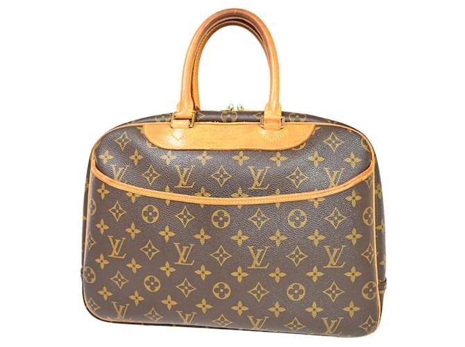 Louis Vuitton Deauville Brown Cloth  ref.1221917