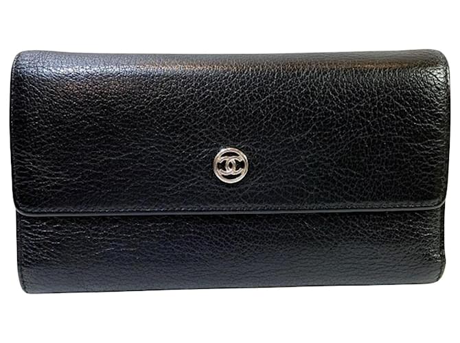 Timeless Chanel Black Leather  ref.1221940