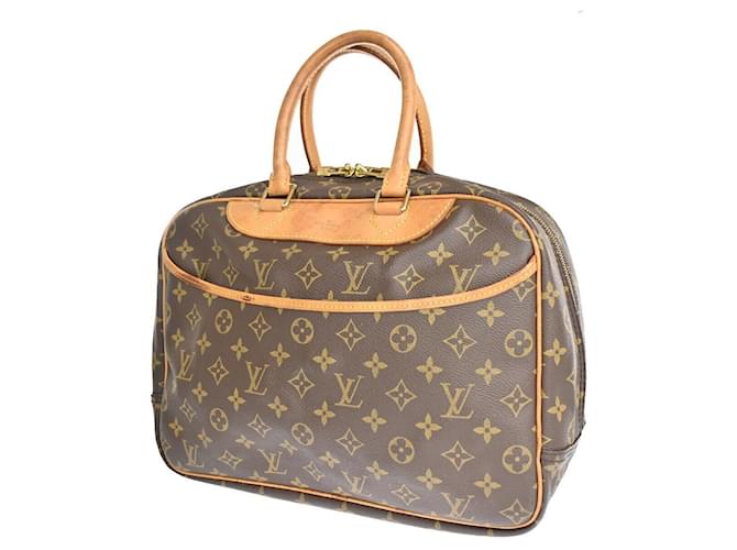 Louis Vuitton Deauville Brown Cloth  ref.1221955
