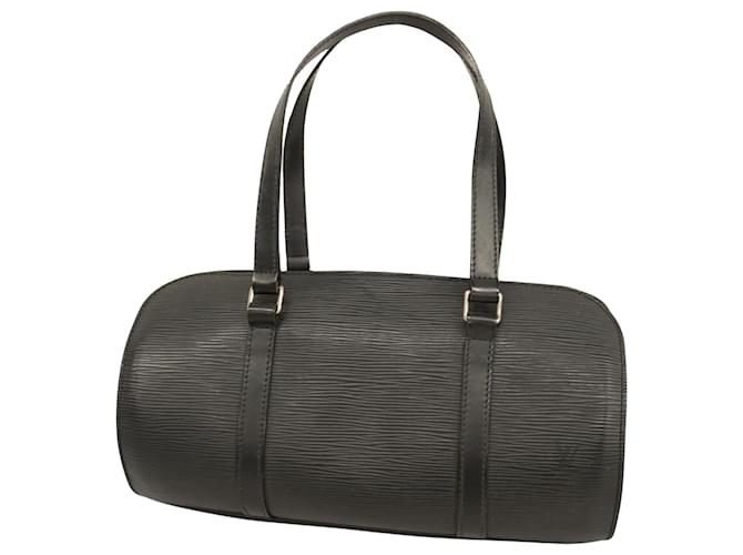 Louis Vuitton Soufflot Black Leather  ref.1221993