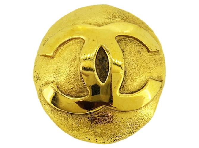Timeless Chanel Dourado Banhado a ouro  ref.1222012