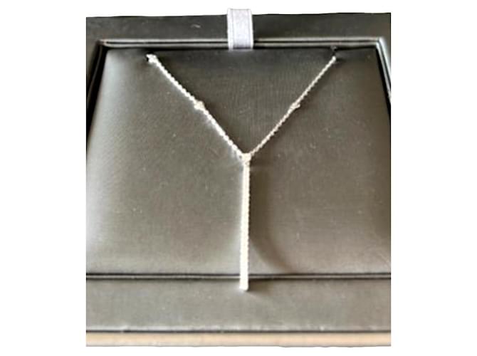 Messika Gatsby necklace in white gold and diamonds  ref.1222111