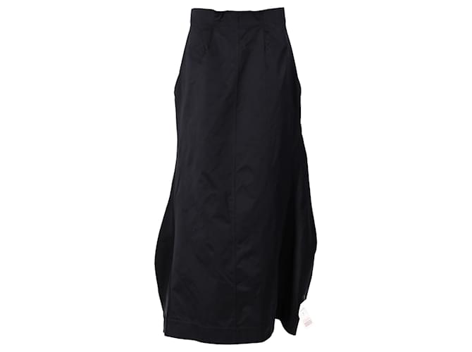 Jil Sander Maxi Skirt in Black Silk  ref.1222163