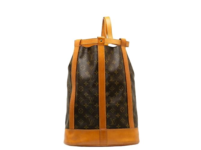 Louis Vuitton Monogram Randonn√©e PM  M42243 Brown Cloth  ref.1222199