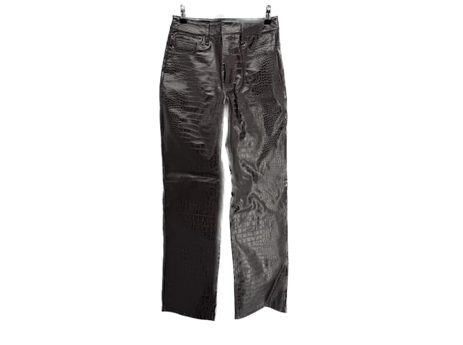 Autre Marque THE FRANKIE SHOP  Trousers T.International S Synthetic Black  ref.1222264