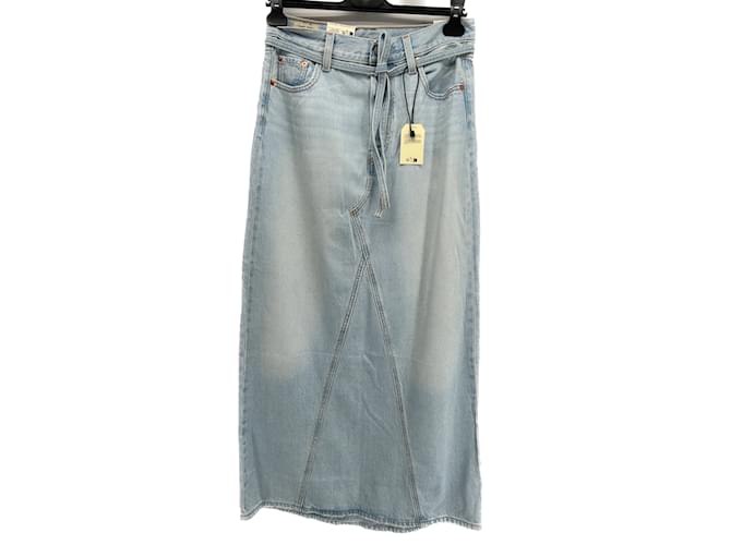 LEVI'S  Skirts T.US 26 cotton Blue  ref.1222270