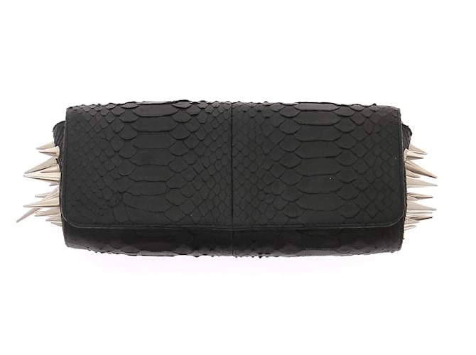 CHRISTIAN LOUBOUTIN  Clutch bags T.  leather Black  ref.1222296