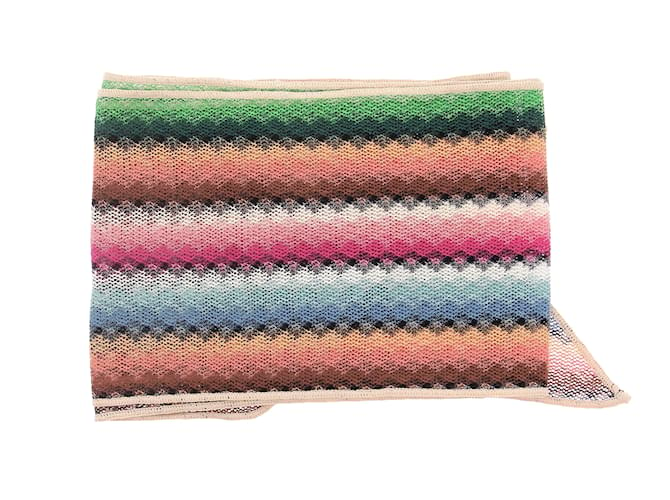 MISSONI Echarpes T.  polyestyer Polyester Multicolore  ref.1222298