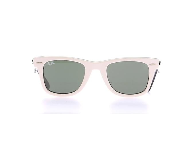 Gafas de sol RAY-BAN T.  el plastico Blanco Plástico  ref.1222308
