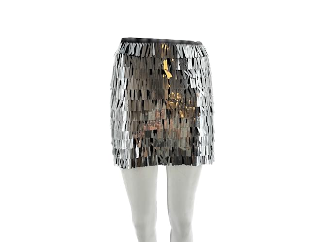 Autre Marque MUNTHE  Skirts T.International S Polyester Silvery  ref.1222316