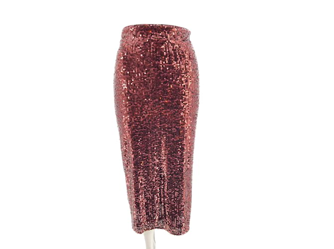 WHISTLES  Skirts T.fr 34 glitter Dark red  ref.1222322