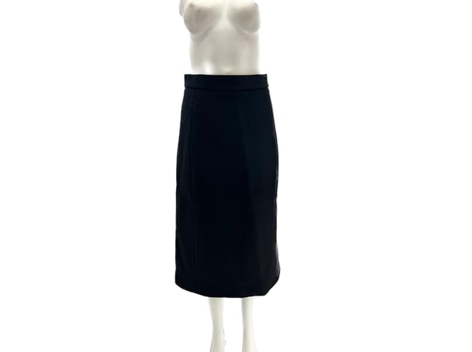 SéZane SEZANE  Skirts T.fr 38 Wool Black  ref.1222338