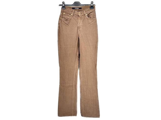 JACQUEMUS  Jeans T.US 26 Denim - Jeans Brown  ref.1222343