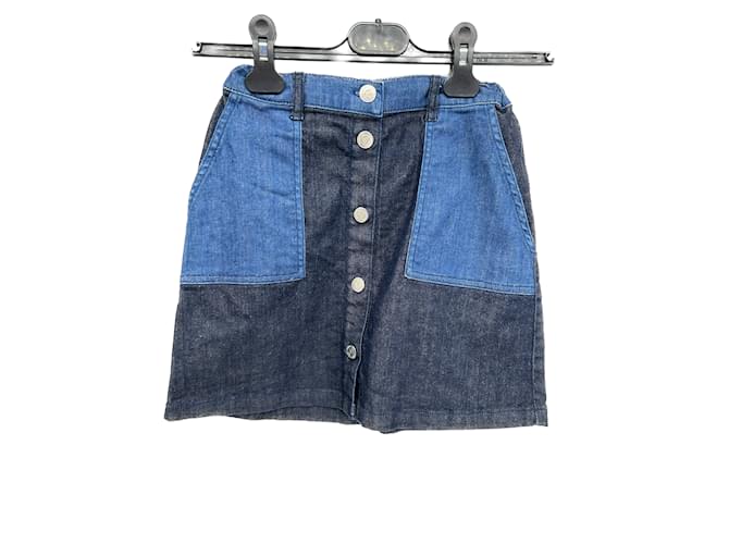BONPOINT  Skirts T.International XS Denim - Jeans Blue  ref.1222363