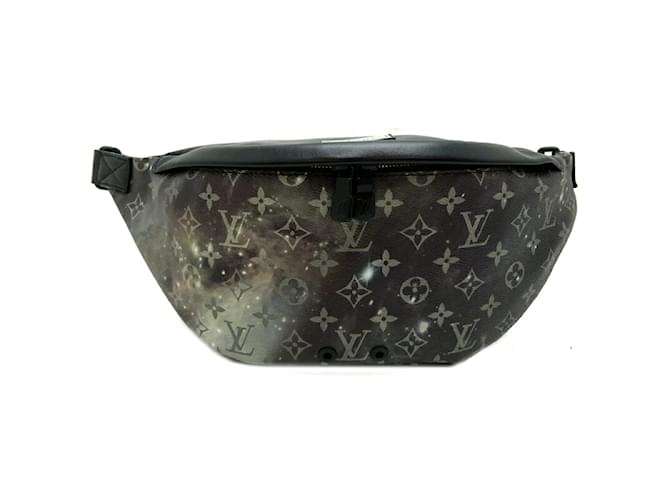 Louis Vuitton Bolsa de cintura Monogram Galaxy Discovery M4444 Preto Lona  ref.1222636