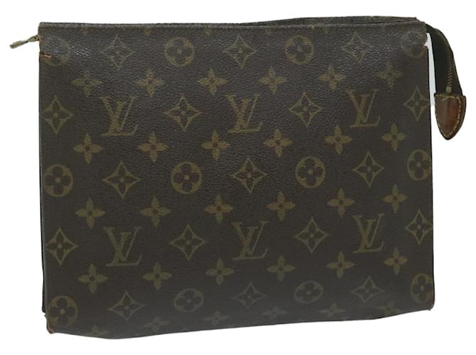 Louis Vuitton Monogram Poche Toilette 26 Marsupio M47542 LV Aut 64042 Monogramma Tela  ref.1222737