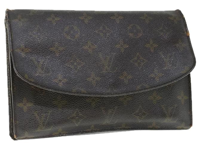 Louis Vuitton Monogram Pochette rabat 23 Clutch Bag M51931 LV Auth bs11505 Cloth  ref.1222739