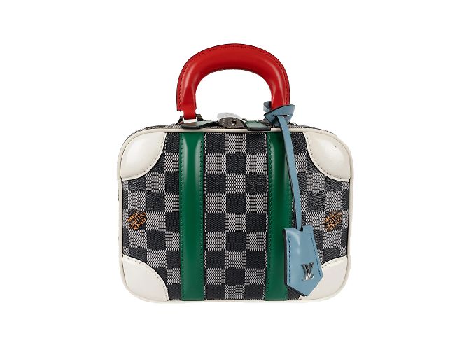 Twist Borsa Louis Vuitton Mini Bagaglio Damier BB Multicolore