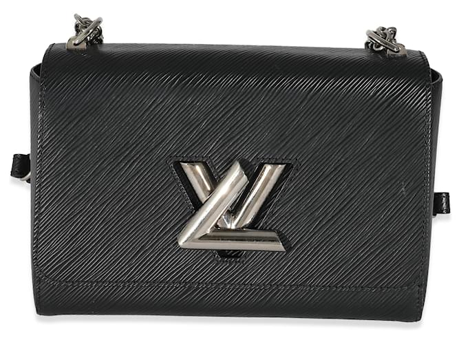 Louis Vuitton Black Epi Twist MM Leather  ref.1222812