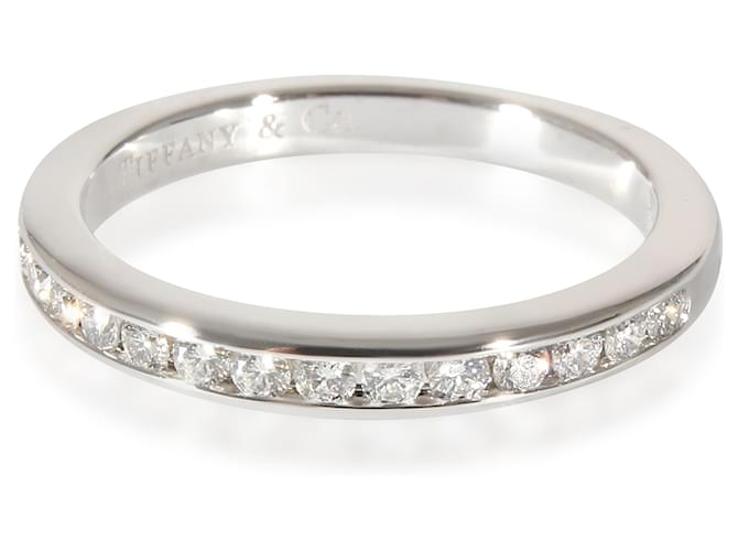 TIFFANY & CO. Forever Wedding Band in Platinum 0.24 ctw  ref.1222817