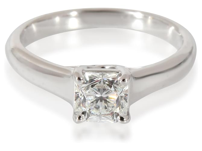 TIFFANY & CO. Lucida Diamond Engagement Ring in Platinum G VVS2 0.63 ctw  ref.1222818