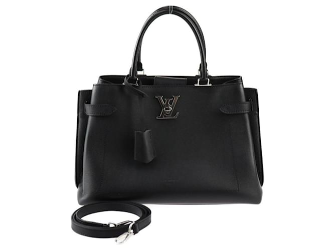 Louis Vuitton Lockme Day Black Leather  ref.1223010