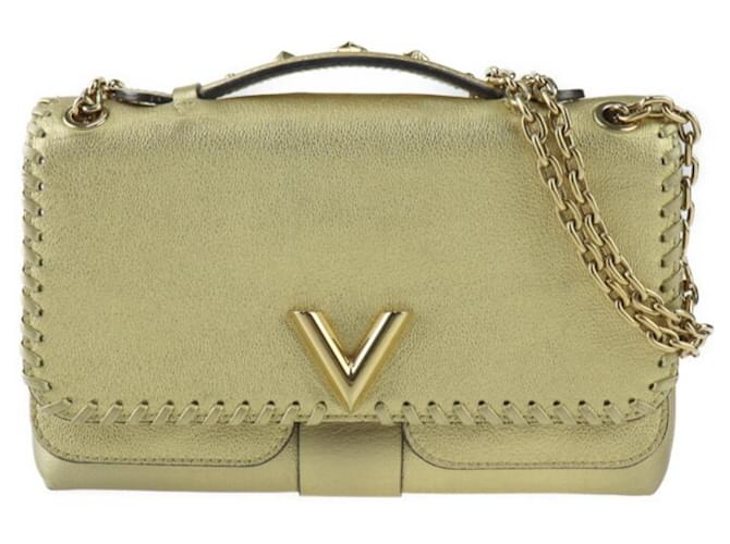 Louis Vuitton Very Chain Golden Leather  ref.1223082