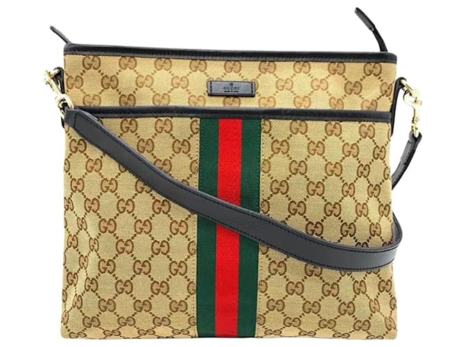 Gucci Ophidia Bege Lona  ref.1223110