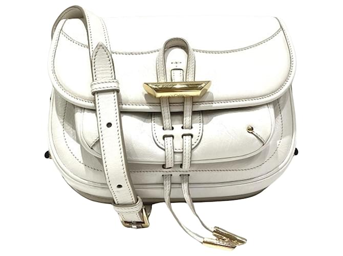Tod's Tod Branco Couro  ref.1223150