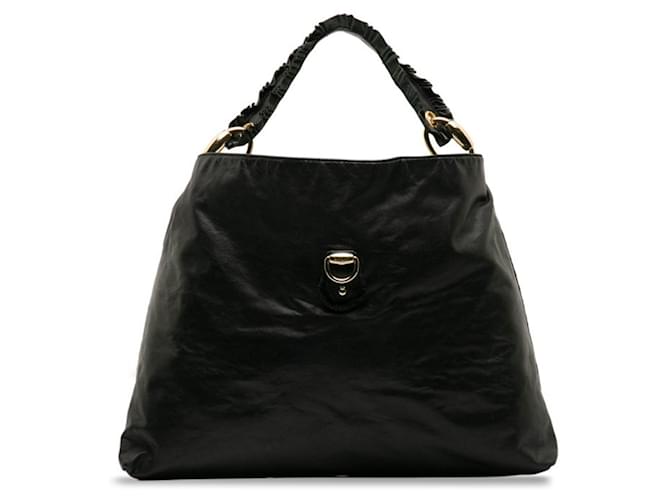 Abadía de Gucci Negro Cuero  ref.1223203