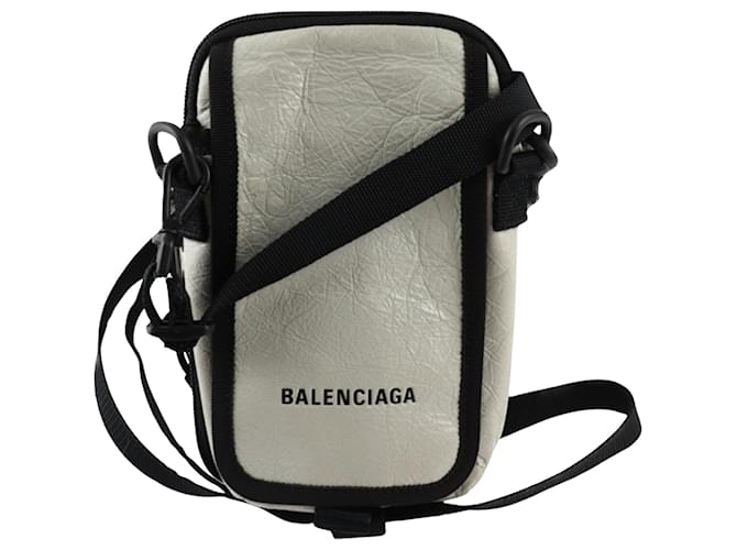 Balenciaga Explorer Cuir Blanc  ref.1223274