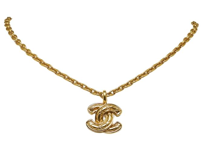 Timeless Chanel COCO Mark Golden Metall  ref.1223284