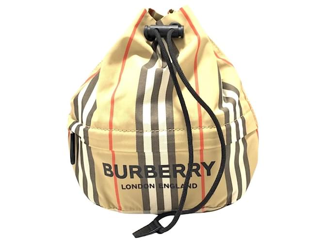 Burberry - Bege Lona  ref.1223350