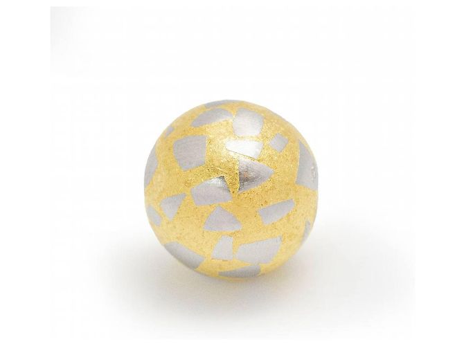 Autre Marque Pingente TERRAZZO NIESSING em ouro e platina. Prata Dourado