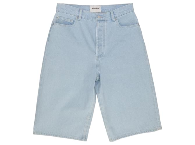 Short en jean bleu clair Nanushka Coton  ref.1223582