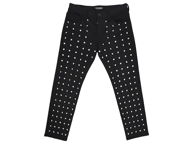 Junya Watanabe Black Studded Pants Synthetic  ref.1223602