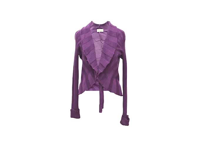 VALENTINO GARAVANI Knitwear M  Purple Leather  ref.1223627