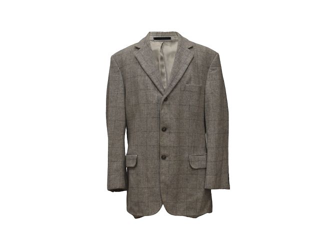 Courreges Grey Wool Jacket L