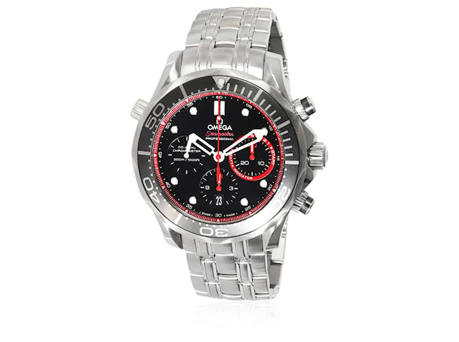 Omega Seamaster Diver ETNZ 212.32.44.50.01.001 Relógio masculino em aço inoxidável  ref.1223644