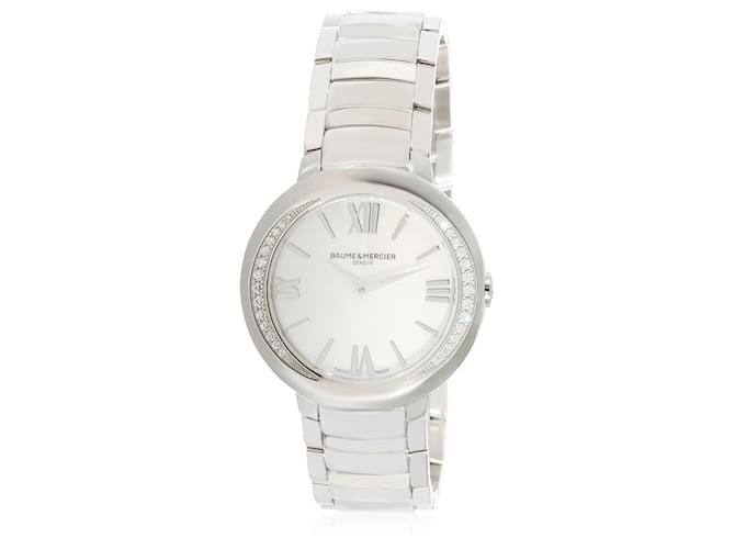 Baume & Mercier Promesse MOA10160 Reloj de mujer en acero inoxidable  ref.1223706
