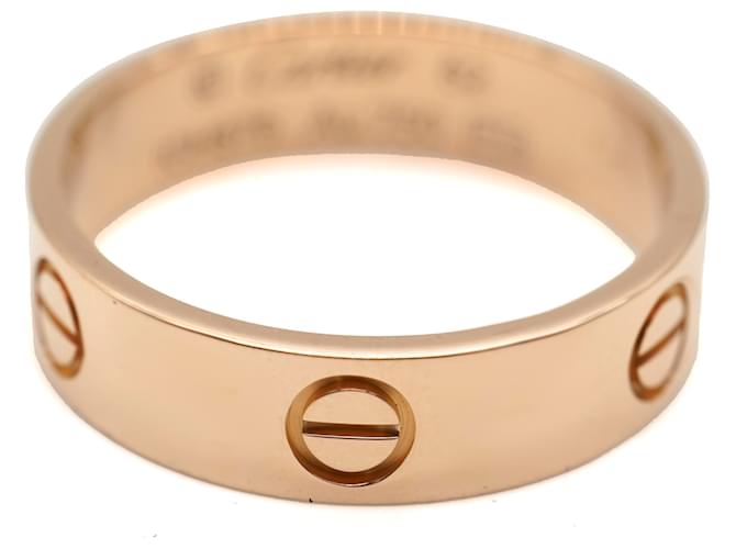 Cartier Love Ring in 18k Rose Gold Pink gold  ref.1223744
