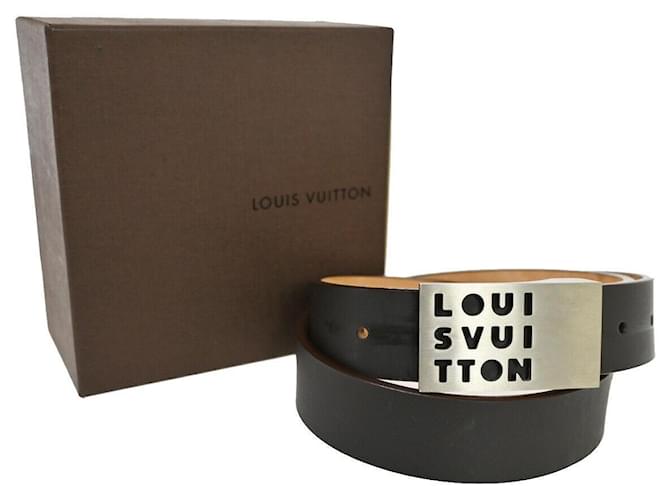 Louis Vuitton Castaño Cuero  ref.1223858